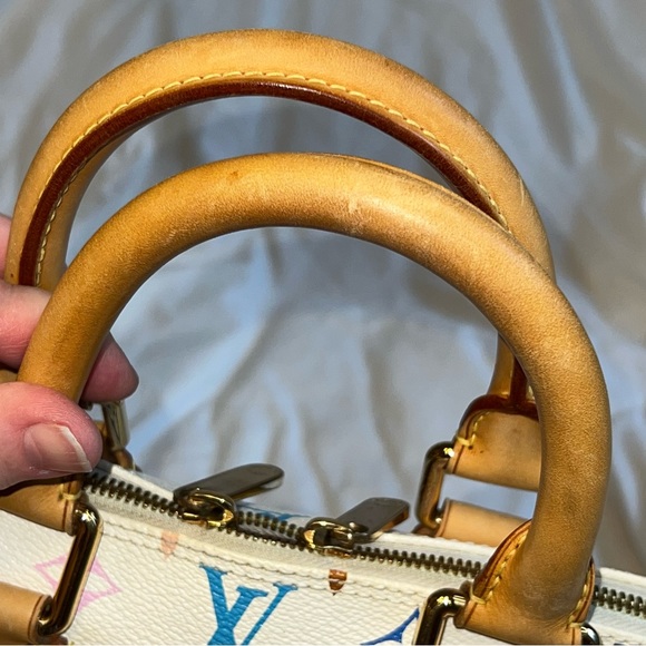 Authentic Louis Vuitton Multicolore Murakami Satchel - Alma - VINTAGE BEAUTY! - Picture 5 of 11